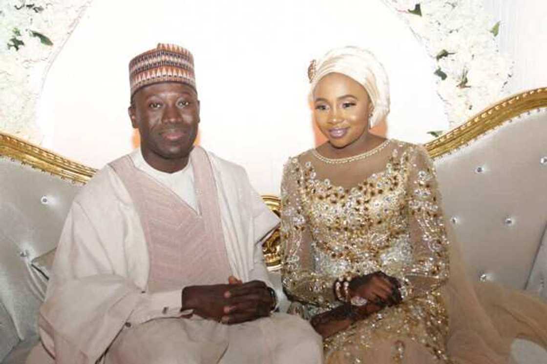 Hotunan daurin auren dan shugaban majalisar dattawa, Ahmad Lawan Hotunan daurin auren dan shugaban majalisar dattawa, Ahmad Lawan