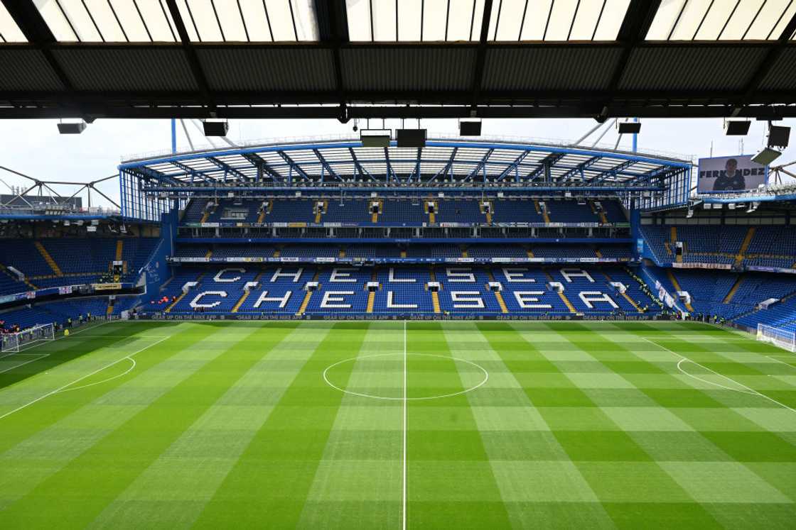 General view inside Stamford Bridge. General view inside Stamford Bridge.