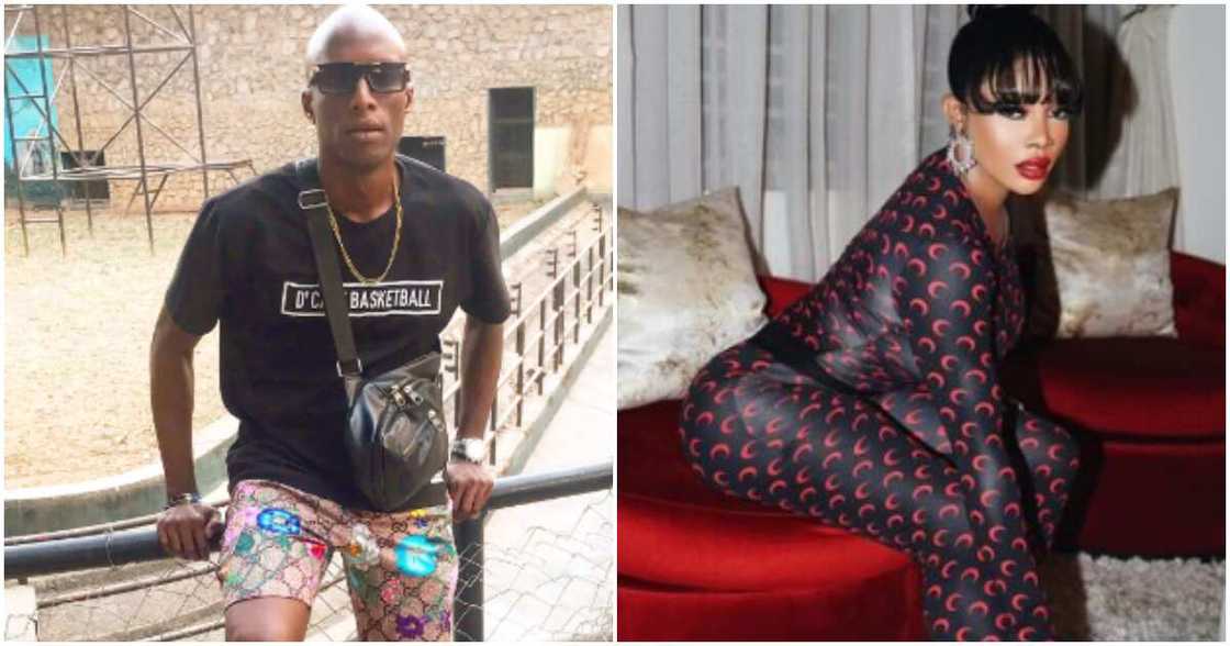 Rapper N6 and Toke Makinwa Rapper N6 and Toke Makinwa