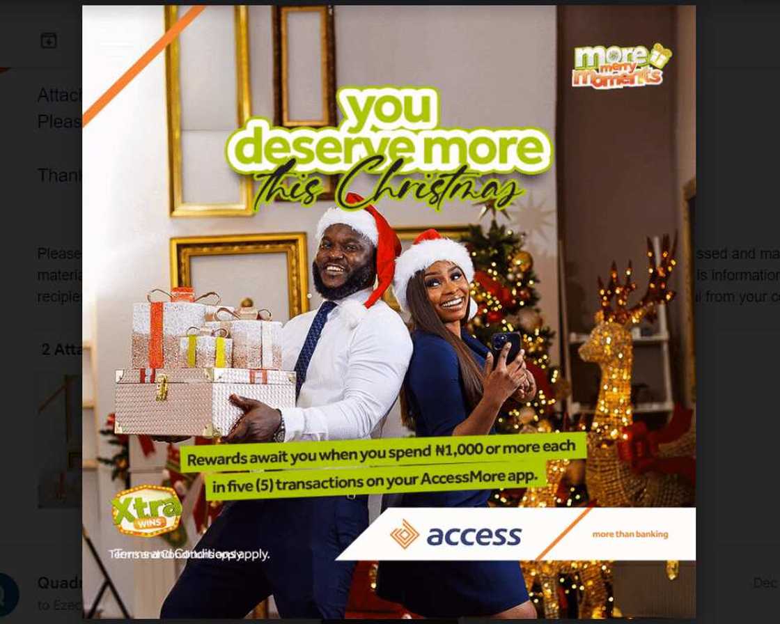 XtraWins: Access Bank Launches 12 Days of Christmas Campaign to Delight Customers XtraWins: Access Bank Launches 12 Days of Christmas Campaign to Delight Customers
