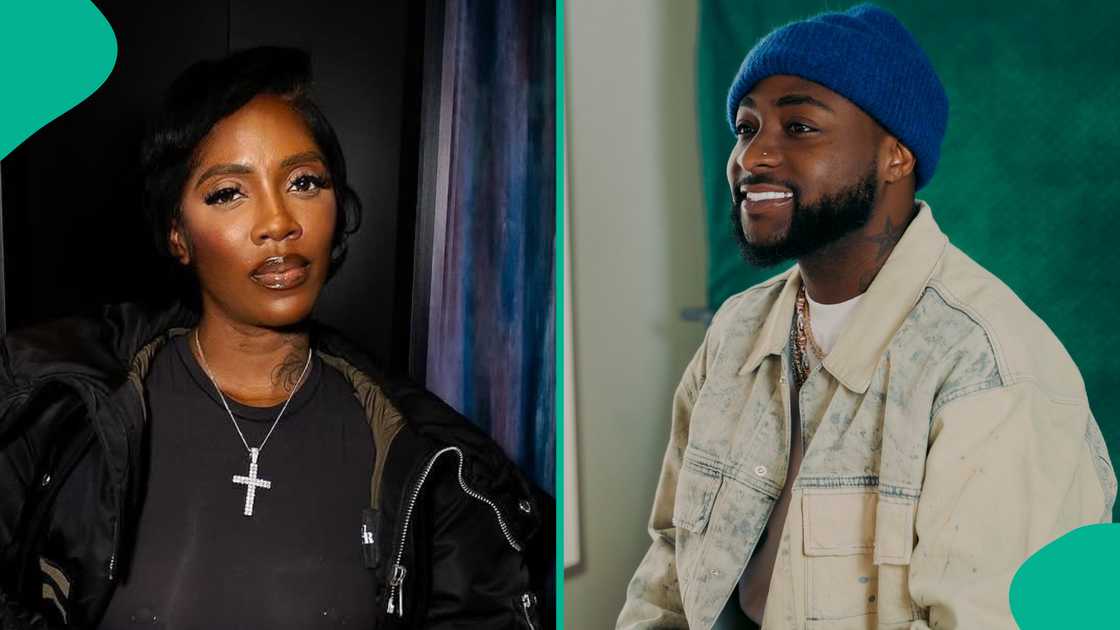 Nigerian musician Davido Adeleke talks about his beef with Tiwa Savage during the latest episode of The Breakfast Club. Nigerian musician Davido Adeleke talks about his beef with Tiwa Savage during the latest episode of The Breakfast Club.