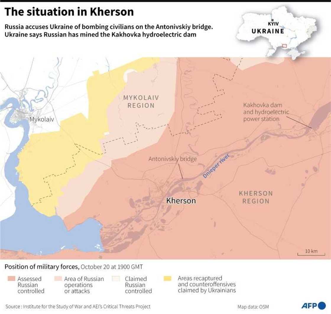 Ukraine: situation in Kherson Ukraine: situation in Kherson