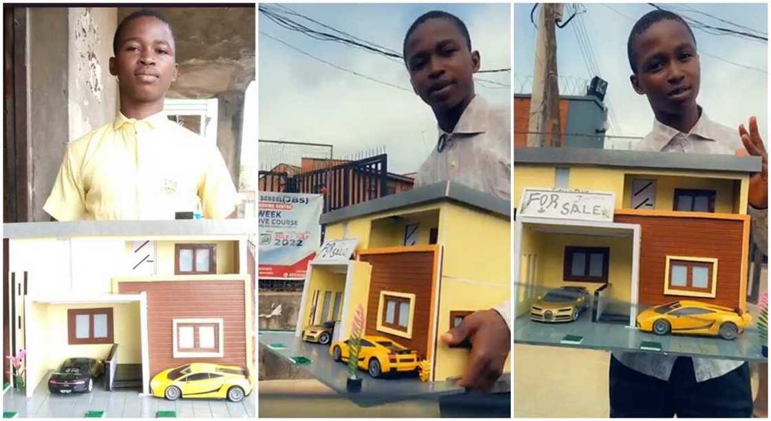 Nigerian creative kid, Timilehin who is based in Lagos and who makes architectural designs. Nigerian creative kid, Timilehin who is based in Lagos and who makes architectural designs.