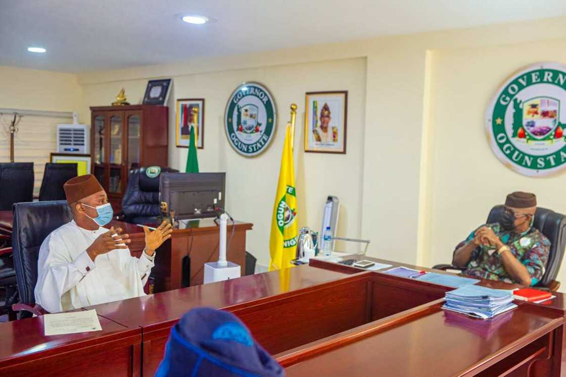 Hon. Akinlade and Governor Abiodun Hon. Akinlade and Governor Abiodun