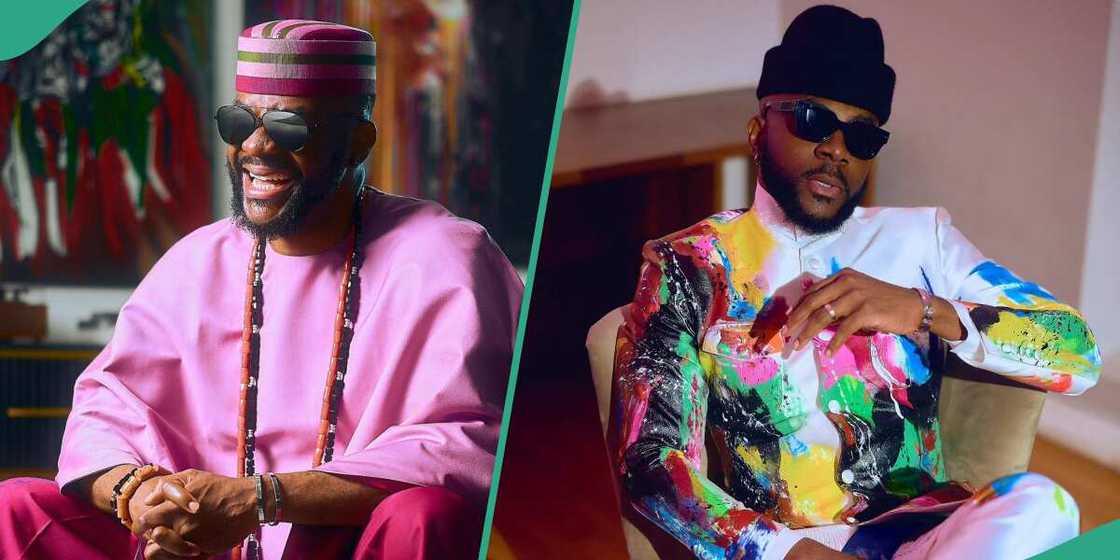 Ebuka Obi-Uchendu rocks colourful outfits