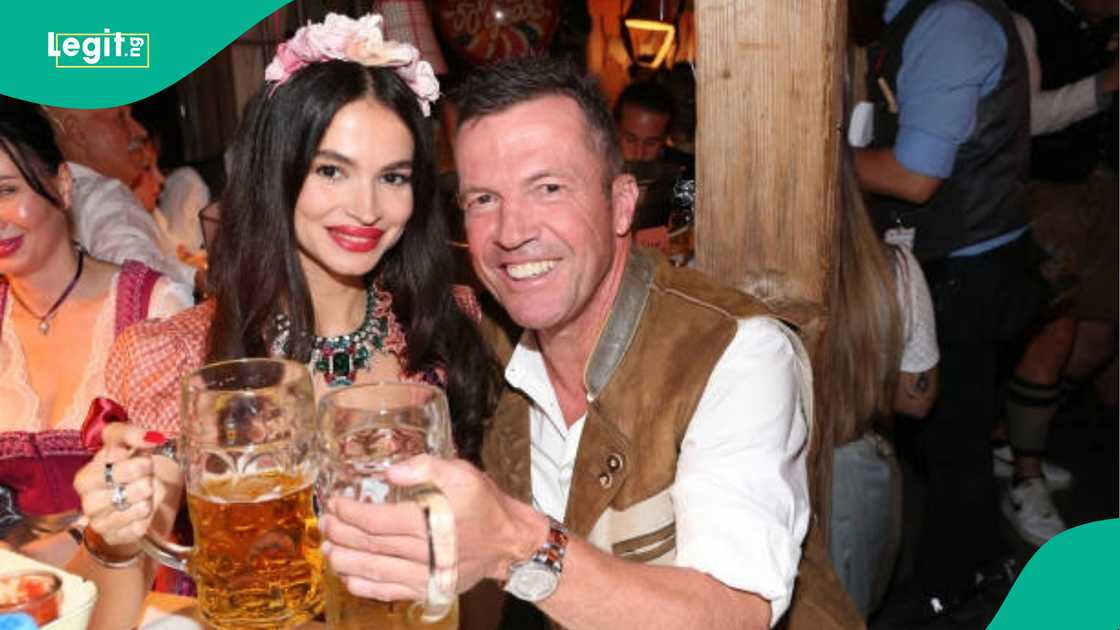 Anastasia Klimko, Lothar Matthaus. Anastasia Klimko, Lothar Matthaus.