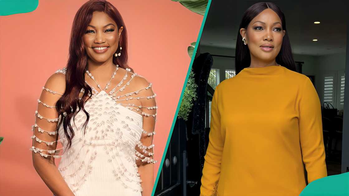 Garcelle Beauvais smiling for the camera Garcelle Beauvais smiling for the camera