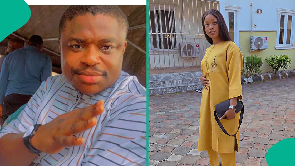 Nigerian woman who prefers wearing her husband's clothes goes viral. Nigerian woman who prefers wearing her husband's clothes goes viral.