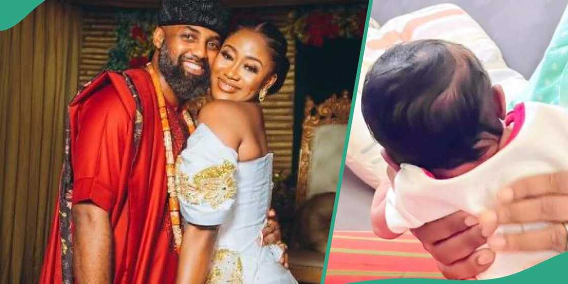 Actor Ifeanyi Kalu and his son Actor Ifeanyi Kalu and his son