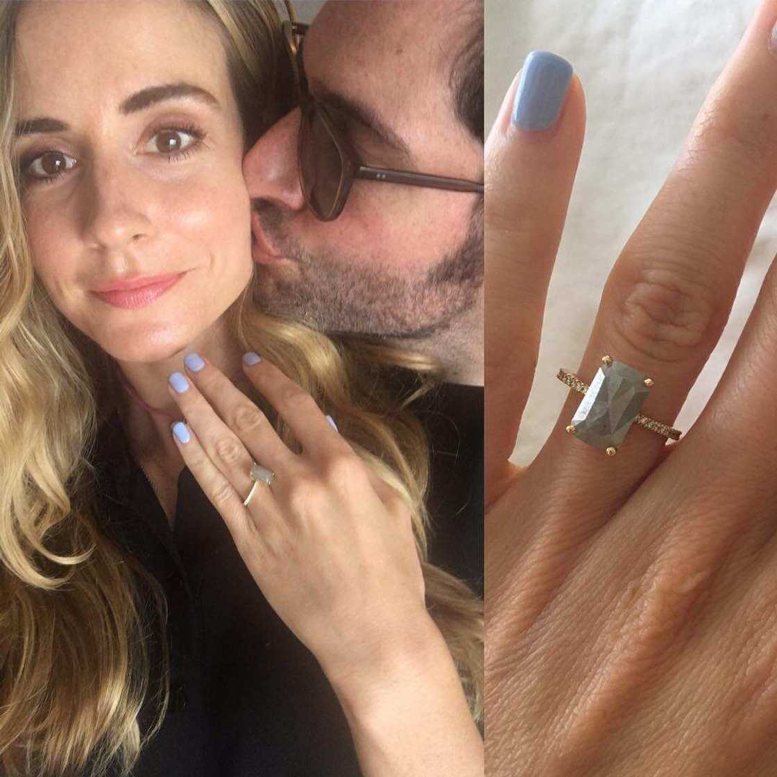 Meaghan Oppenheimer engagement ring