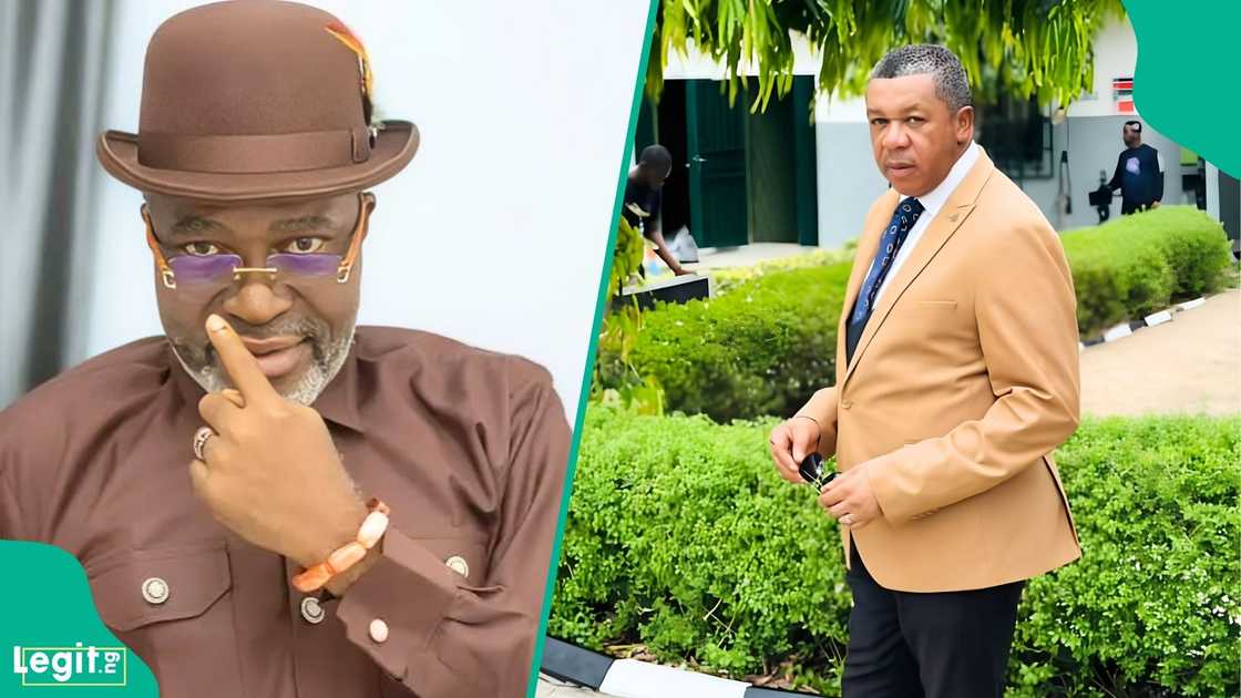 Late Nollywood veteran Francis Duru shares a memorable moment with fellow actor Kanayo O. Kanayo in an old video Late Nollywood veteran Francis Duru shares a memorable moment with fellow actor Kanayo O. Kanayo in an old video