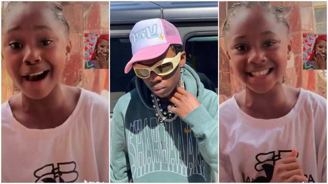 Rema's hit song/Little girl's voice. Rema's hit song/Little girl's voice.