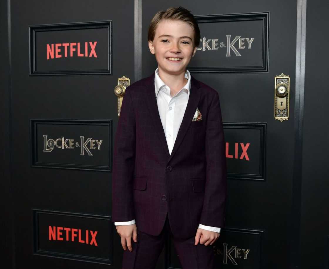 Jackson Robert Scott attends the "Locke & Key" Los Angeles Premiere Jackson Robert Scott attends the "Locke & Key" Los Angeles Premiere