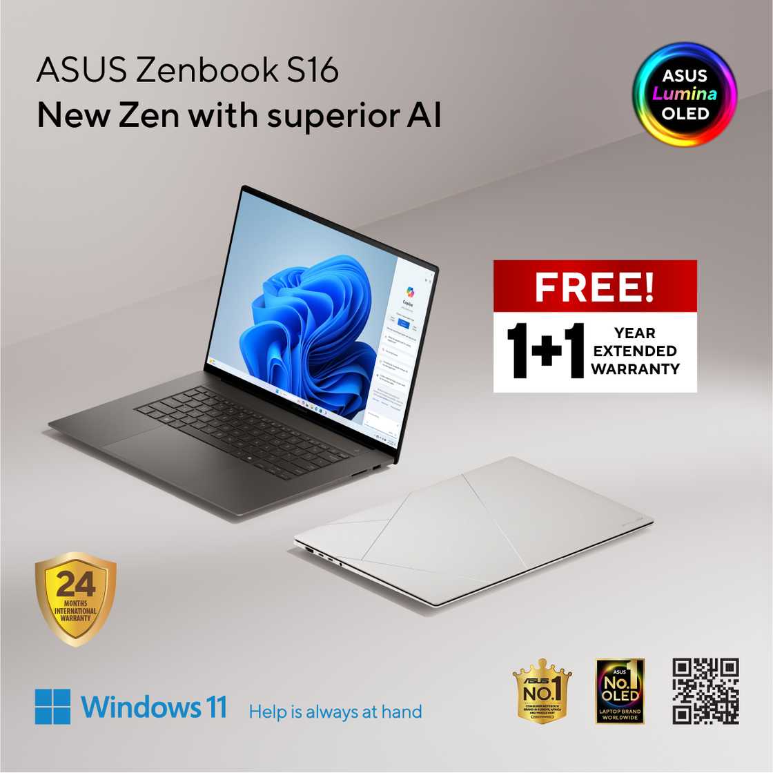 Zenbook S 16 (UM5606): Unleashing the Full Power of AI