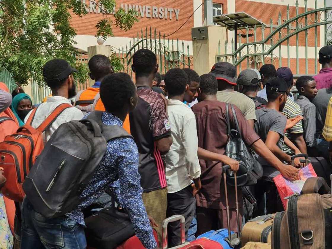 stranded Nigerians in Sudan, Nigerian students in Sudan