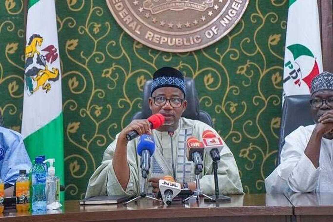 Gwamna Bala Muhammed na jihar Bauchi. Gwamna Bala Muhammed na jihar Bauchi.