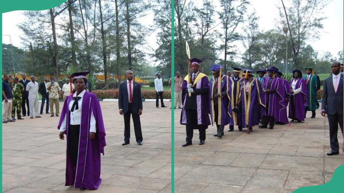 UNIBEN graduates during graduation day