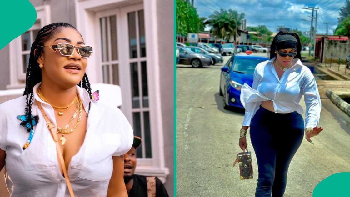 Angela Okorie trends online alongside Hanks Anuku Angela Okorie trends online alongside Hanks Anuku