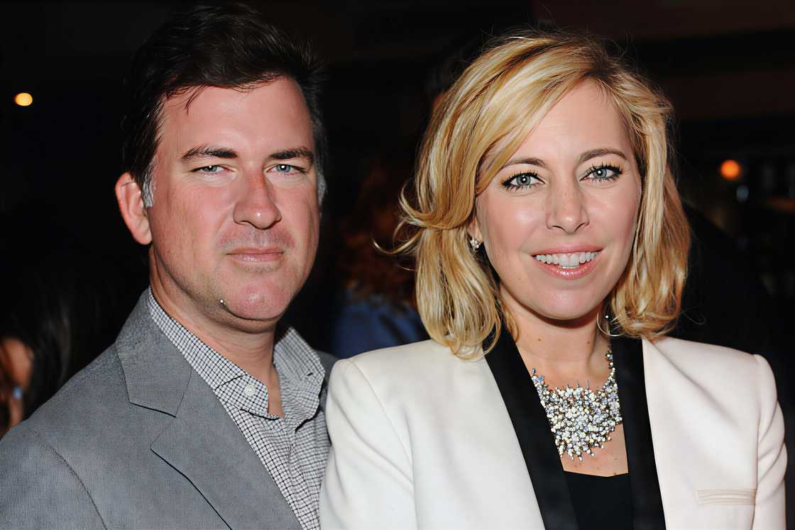 Christian and Sutton Stracke pose together at the D.J. Night with L'Oréal Paris