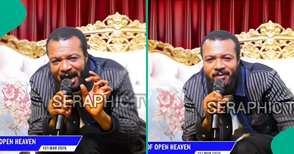 Prophet Ebuka Obi denies knowing the woman who gave fake testimony about N500m house in his church Zion Prayer Movement Outreach.