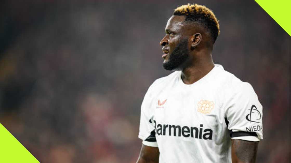 Victor Boniface, Bayer Leverkusen, Manchester United, Premier League Victor Boniface, Bayer Leverkusen, Manchester United, Premier League