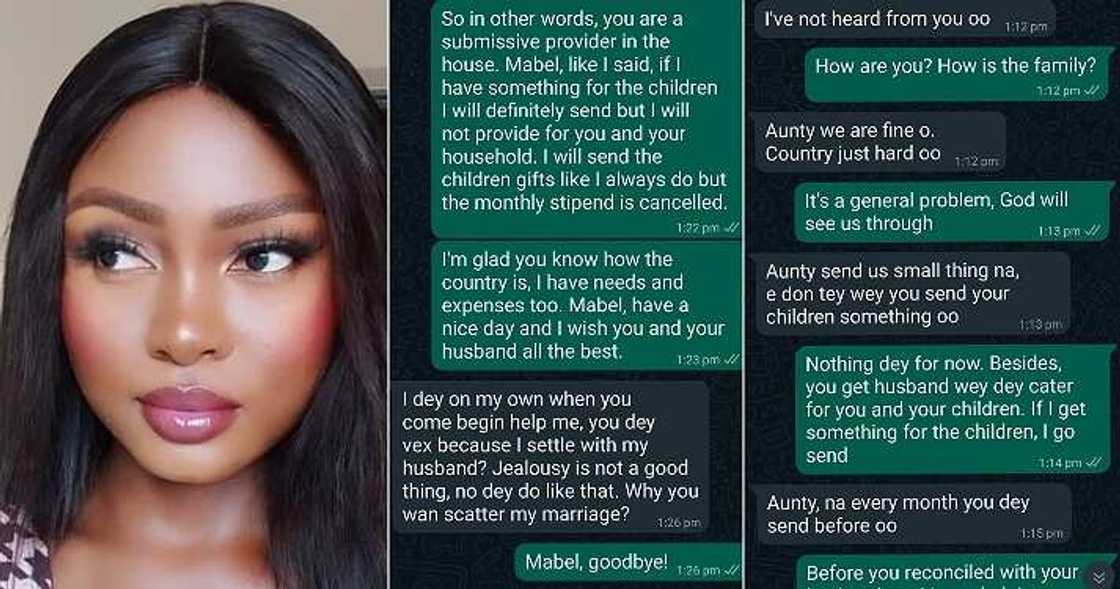 Lady shares messages she received from domestic violence victim Lady shares messages she received from domestic violence victim
