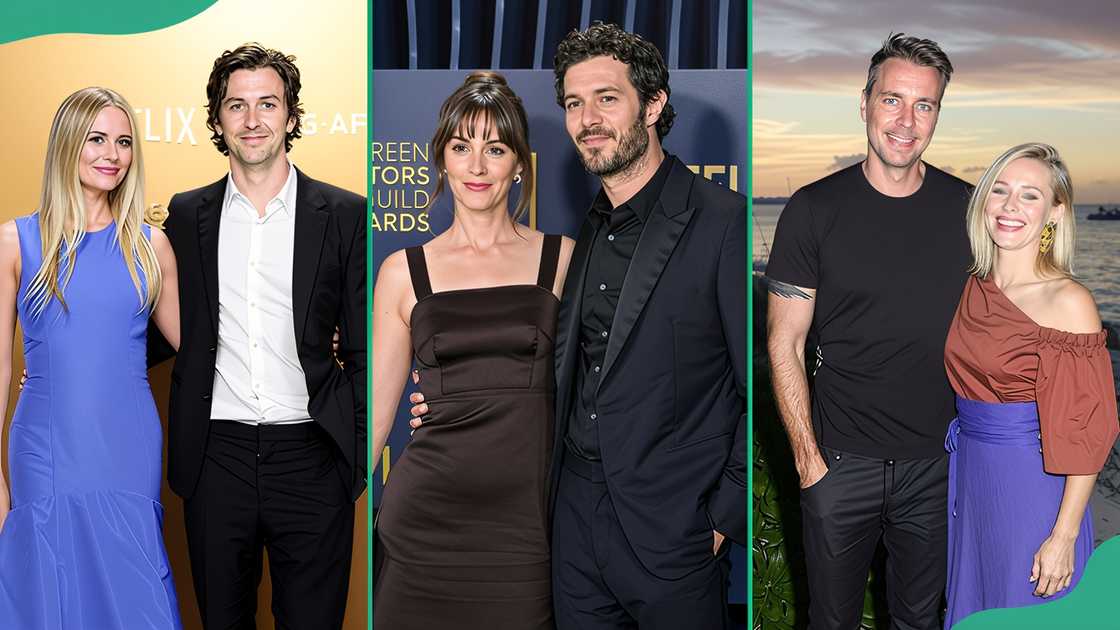 Justine Lupe and Tyson Mason, Adam Brody and Leighton Meester, and Kristen Bell and Dax Shepard Justine Lupe and Tyson Mason, Adam Brody and Leighton Meester, and Kristen Bell and Dax Shepard