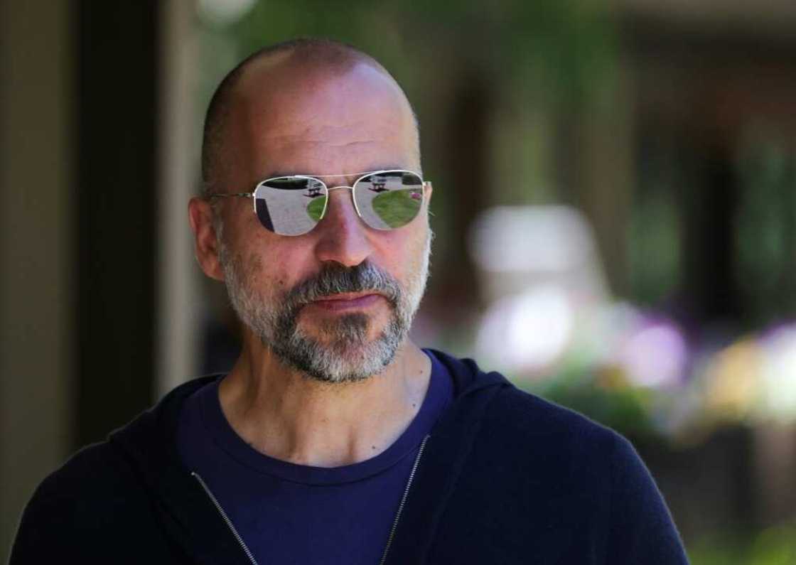 Dara Khosrowshahi, CEO of Uber, said artificial intelligence programs have allowed for more precise times of estimated arrival Dara Khosrowshahi, CEO of Uber, said artificial intelligence programs have allowed for more precise times of estimated arrival