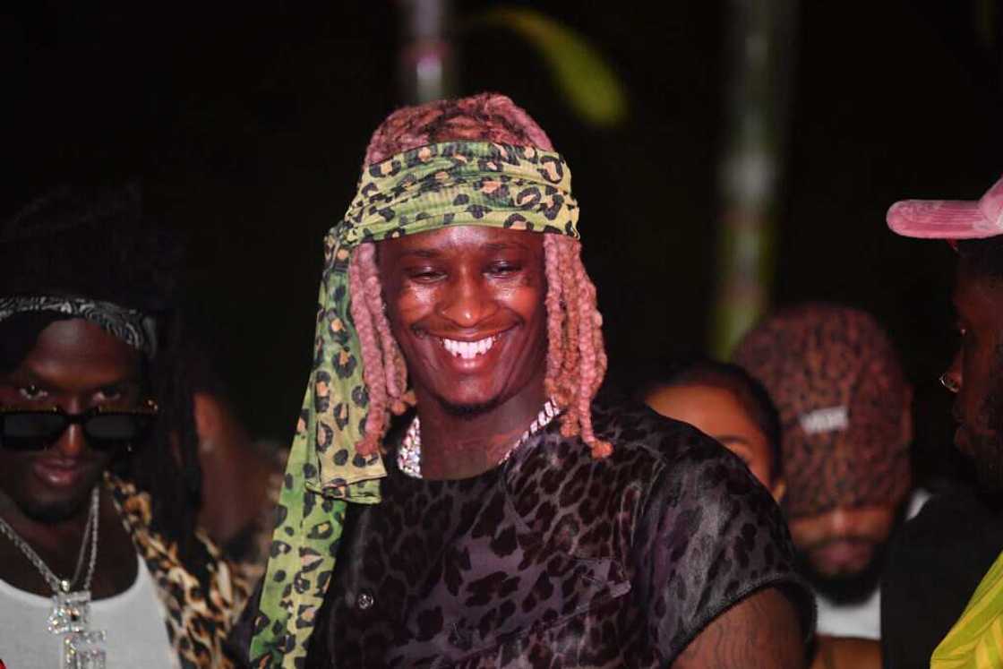 Young Thug attends Young Thug's 30th Birthday Party Young Thug attends Young Thug's 30th Birthday Party