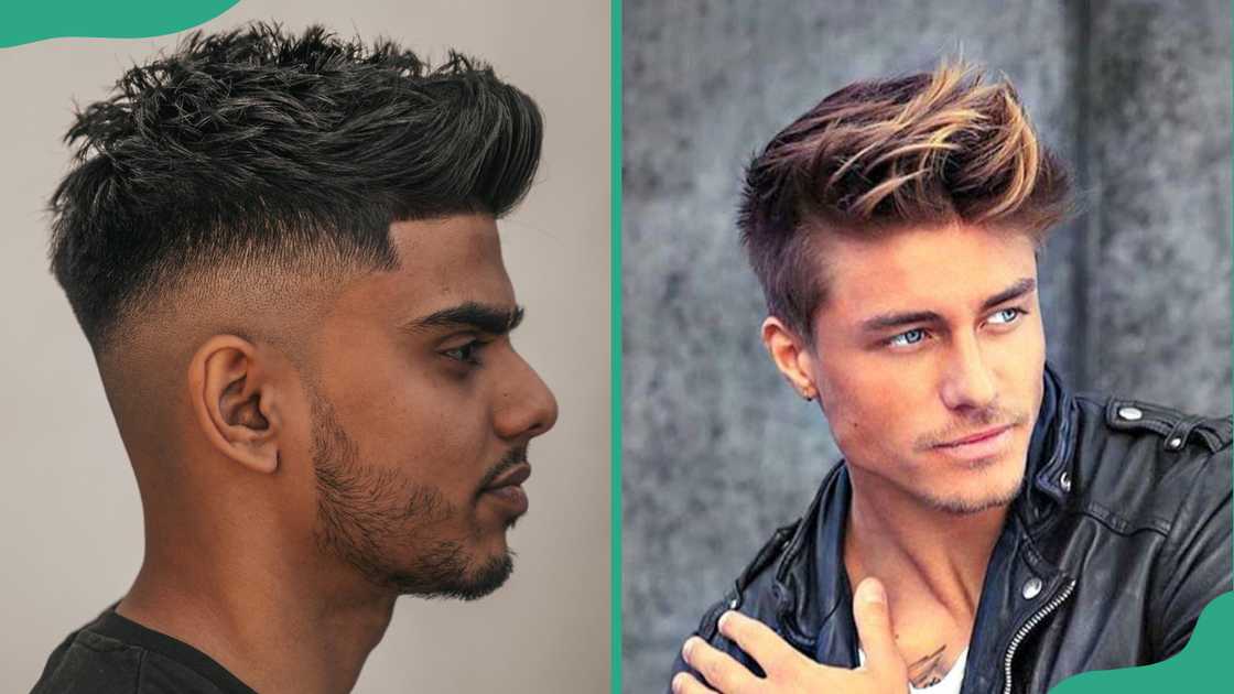 Textured quiff