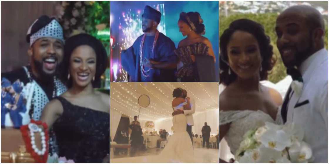 Banky w and wife Adeua Etomi Banky w and wife Adeua Etomi