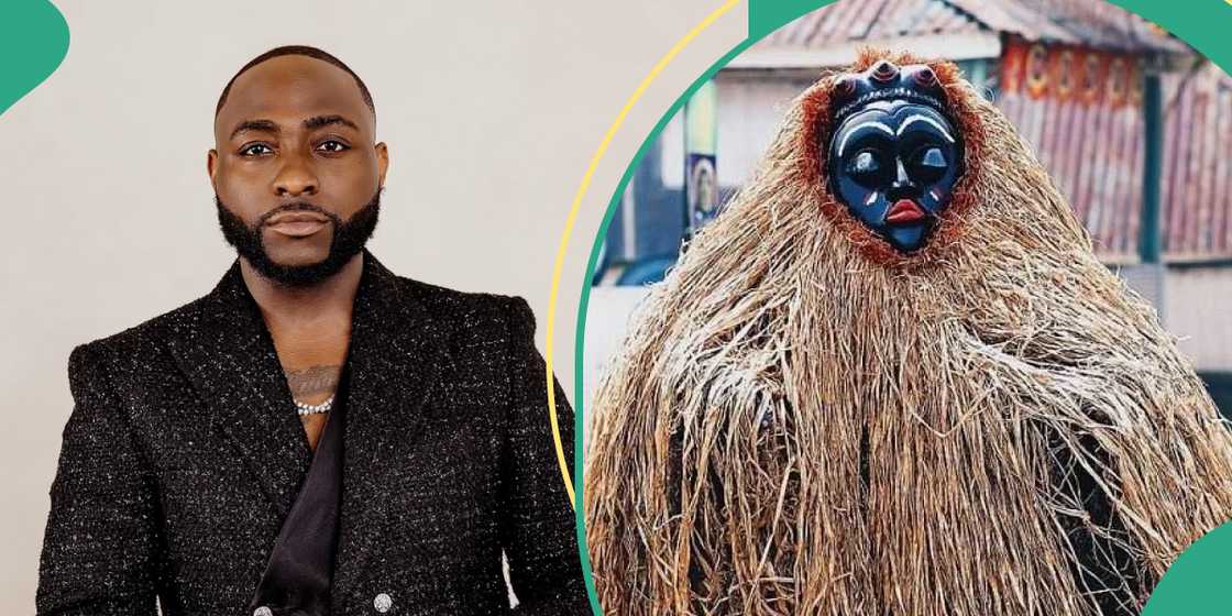 Davido masquerade-inspired outfit sparks reactions as Sierra Leone concert video trends, with fans praising cultural display while others joke about the dramatic stage costume. Davido masquerade-inspired outfit sparks reactions as Sierra Leone concert video trends, with fans praising cultural display while others joke about the dramatic stage costume.