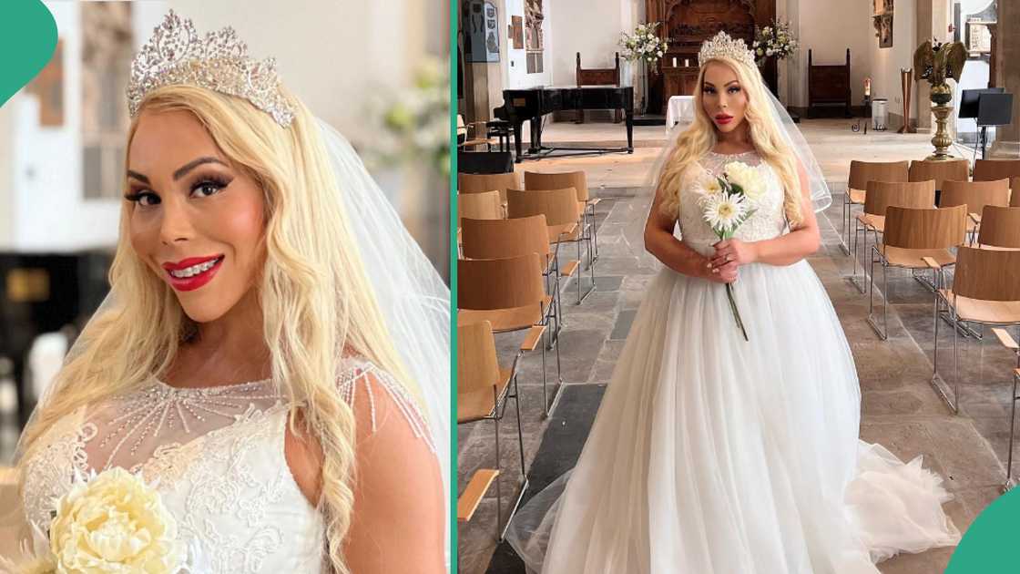 Lady who married herself set to divorce herself. Lady who married herself set to divorce herself.