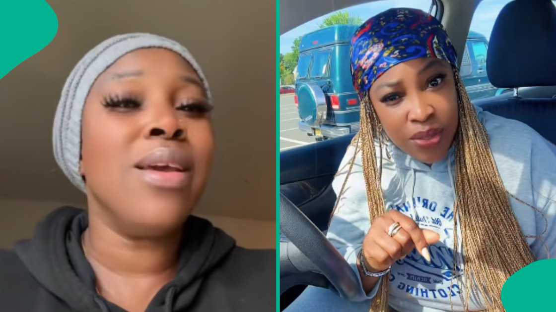 Lady shares what she heard her husband saying. Lady shares what she heard her husband saying.