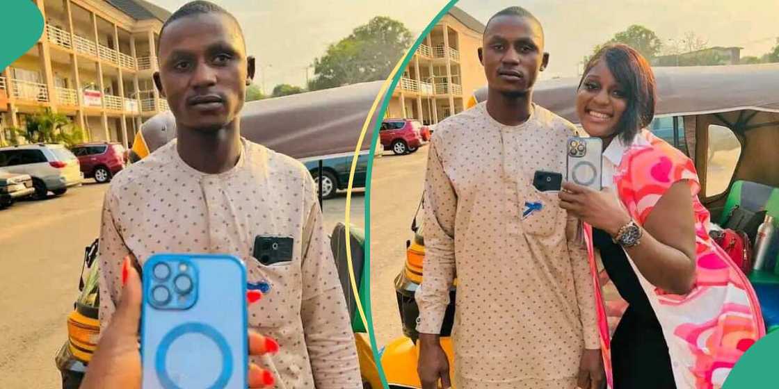 Dan Arewa ya tsinci iPhone 13 Pro, ya mayar wa mai ita, ta rungume shi don murna Dan Arewa ya tsinci iPhone 13 Pro, ya mayar wa mai ita, ta rungume shi don murna