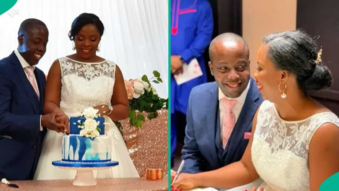 A woman who lived almost 30 years in UK weeps as she returns to Nigeria permanently