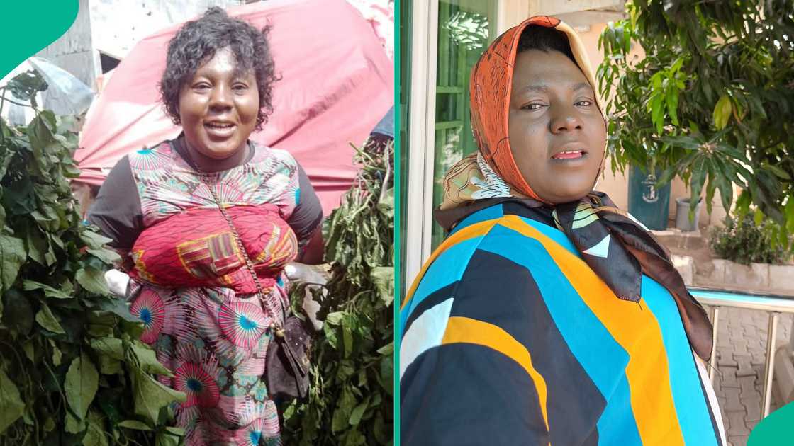 A Nigerian woman says she started going to bush market 3 weeks after delievry through c-section.