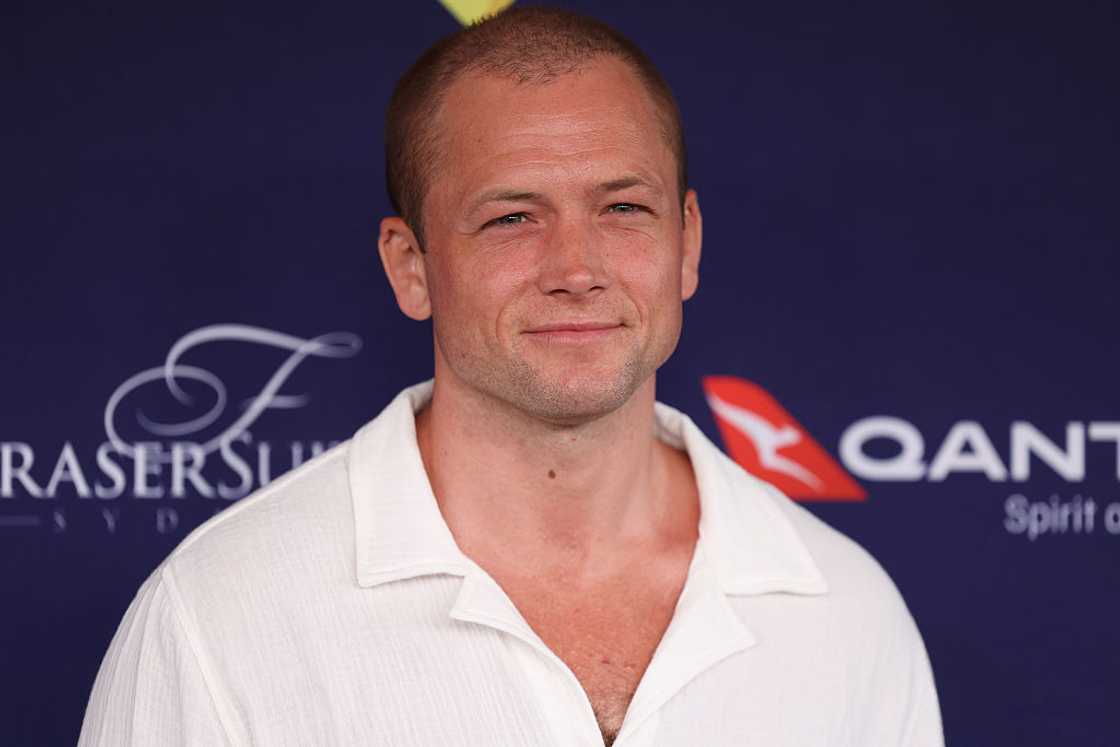 Taron Egerton at Centennial Park