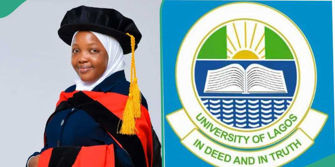 Nigerian lady bags three degrees in mathematics. Nigerian lady bags three degrees in mathematics.