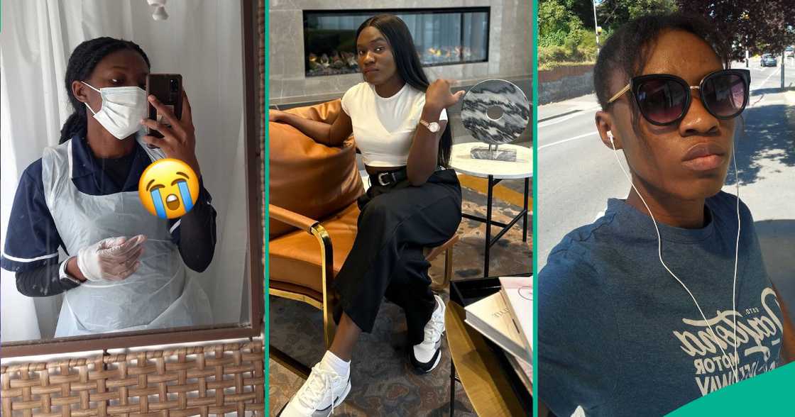 Nigerian lady listed the six jobs she did in UK Nigerian lady listed the six jobs she did in UK