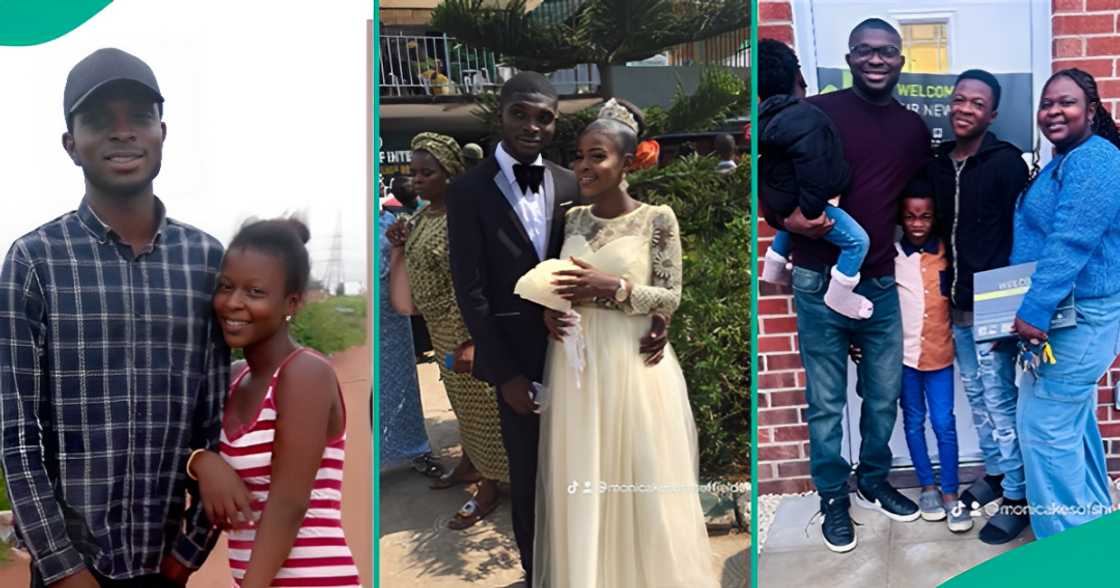 UK-based Nigerian couple shares throwback video of their humble beginning. UK-based Nigerian couple shares throwback video of their humble beginning.