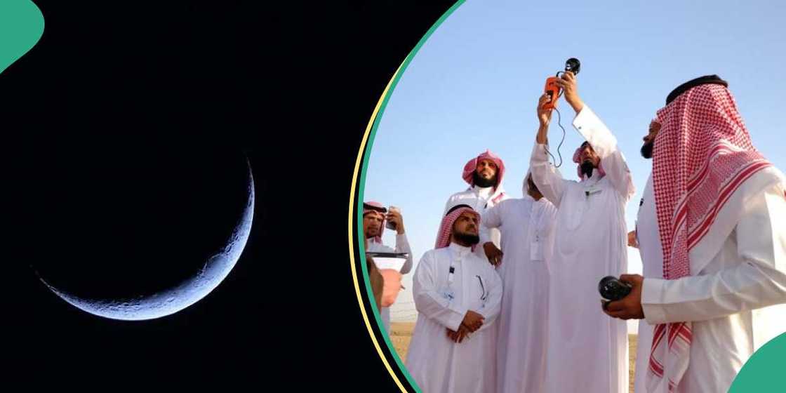 Saudi Arabia’s Supreme Court tasked Muslims as it sighted the crescent moon. Saudi Arabia’s Supreme Court tasked Muslims as it sighted the crescent moon.