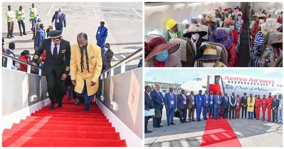 Prophet David Owuor, Kenya Airways flight to Angola, Ministry of Holiness and Repentance, prophet and members book flight Prophet David Owuor, Kenya Airways flight to Angola, Ministry of Holiness and Repentance, prophet and members book flight