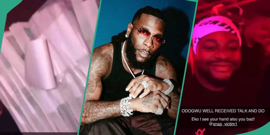 Burna Boy gives hypeman N10m at a nightclub in Lagos