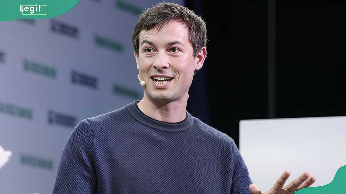 Reed Jobs at a conference