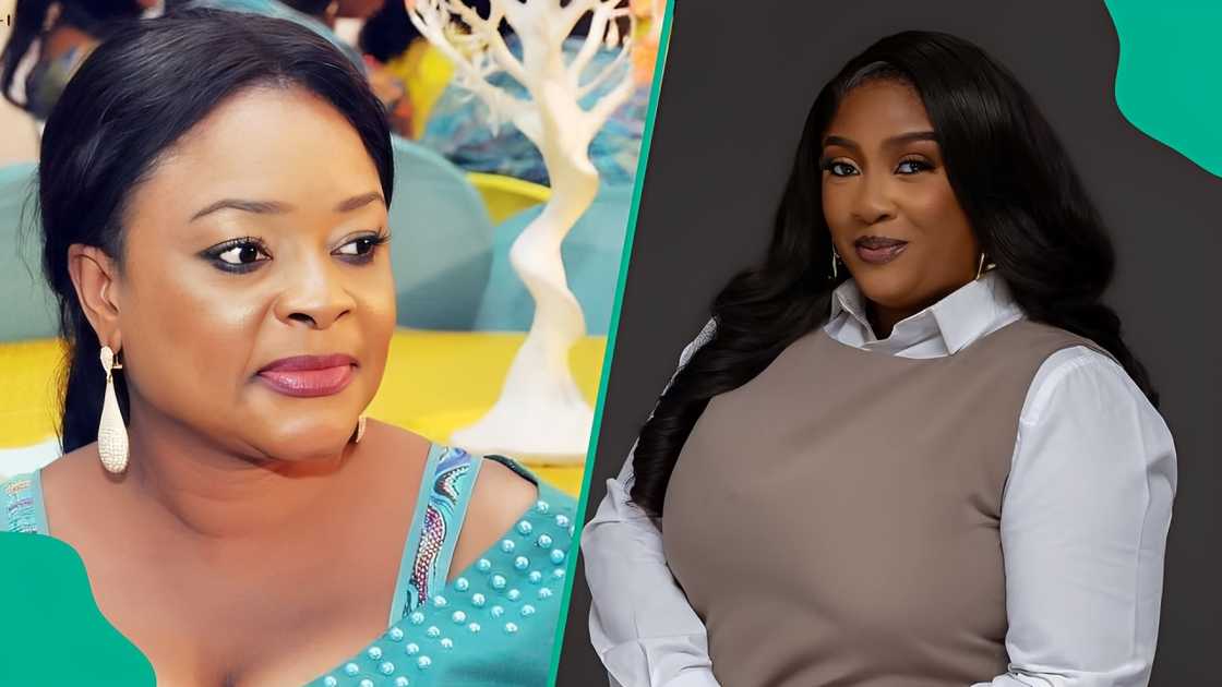 Nollywood actress Toyosi Adesanya attends Tope Osoba's candlelight procession.