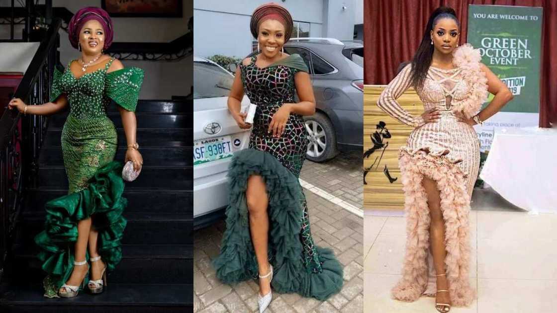 Beautiful lace styles for ladies online