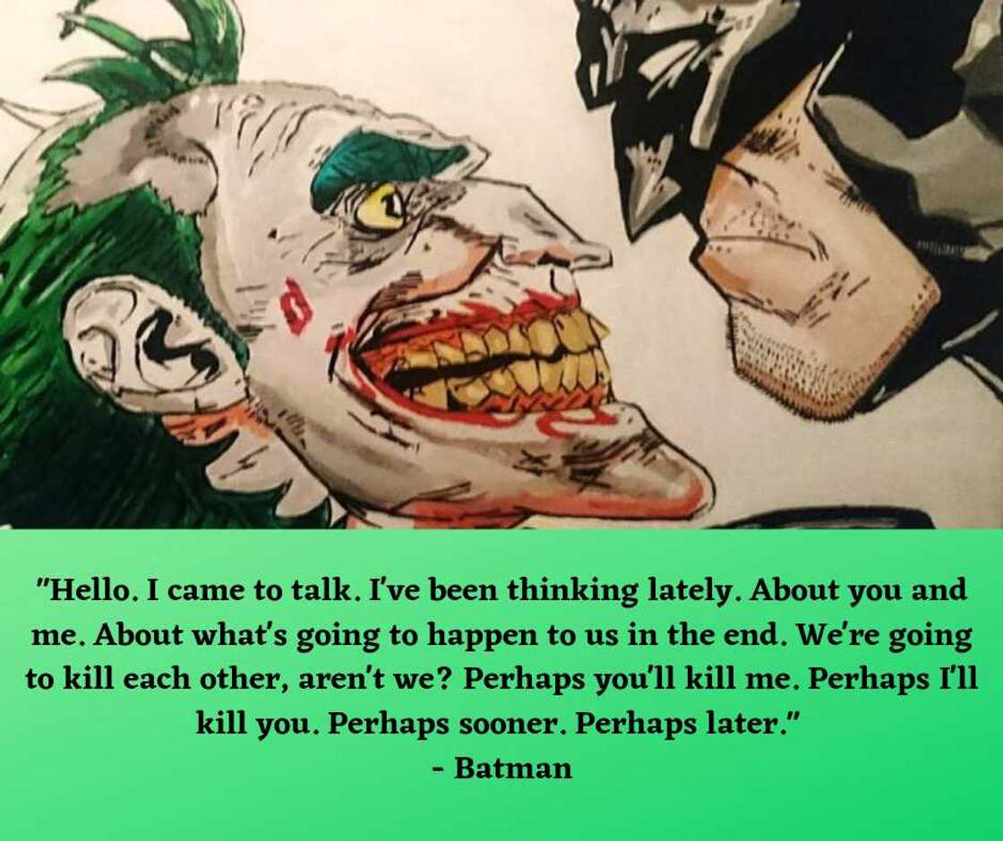 Batman comic quotes Batman comic quotes