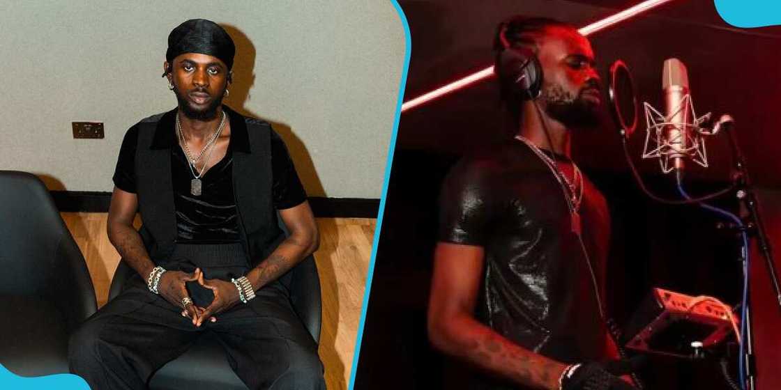 Black Sherif singing gospel song Black Sherif singing gospel song