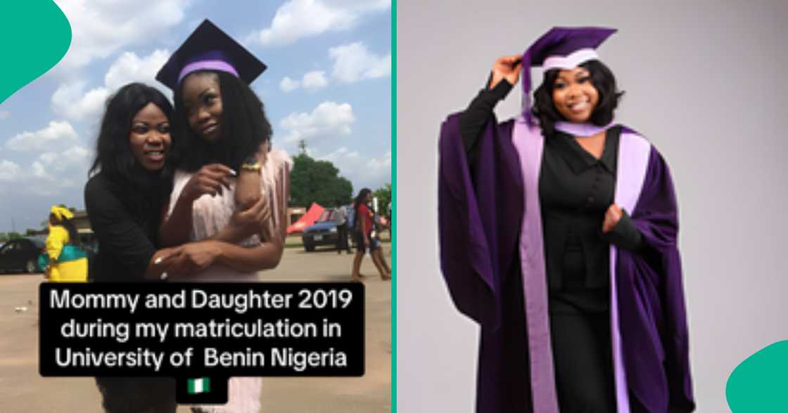 Nigerian mum based in UK finishes school same year with her daughter in UNIBEN Nigerian mum based in UK finishes school same year with her daughter in UNIBEN